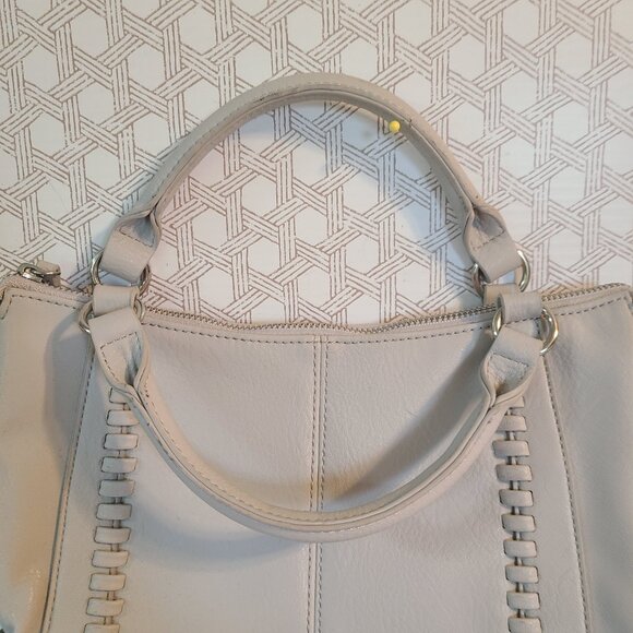 Nicole Miller Gray Crossbody Purse with Handles - Picture 4 of 10